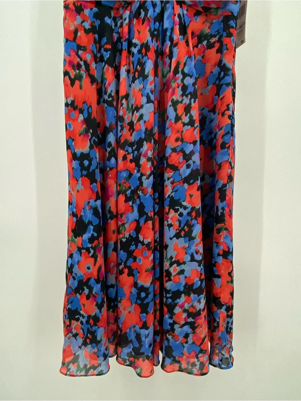 Evan Picone Lined Sleeveless Dress Mango Symphony Multicolor Size 10 NWT